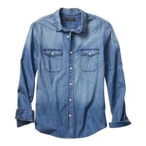 Jean Button Down